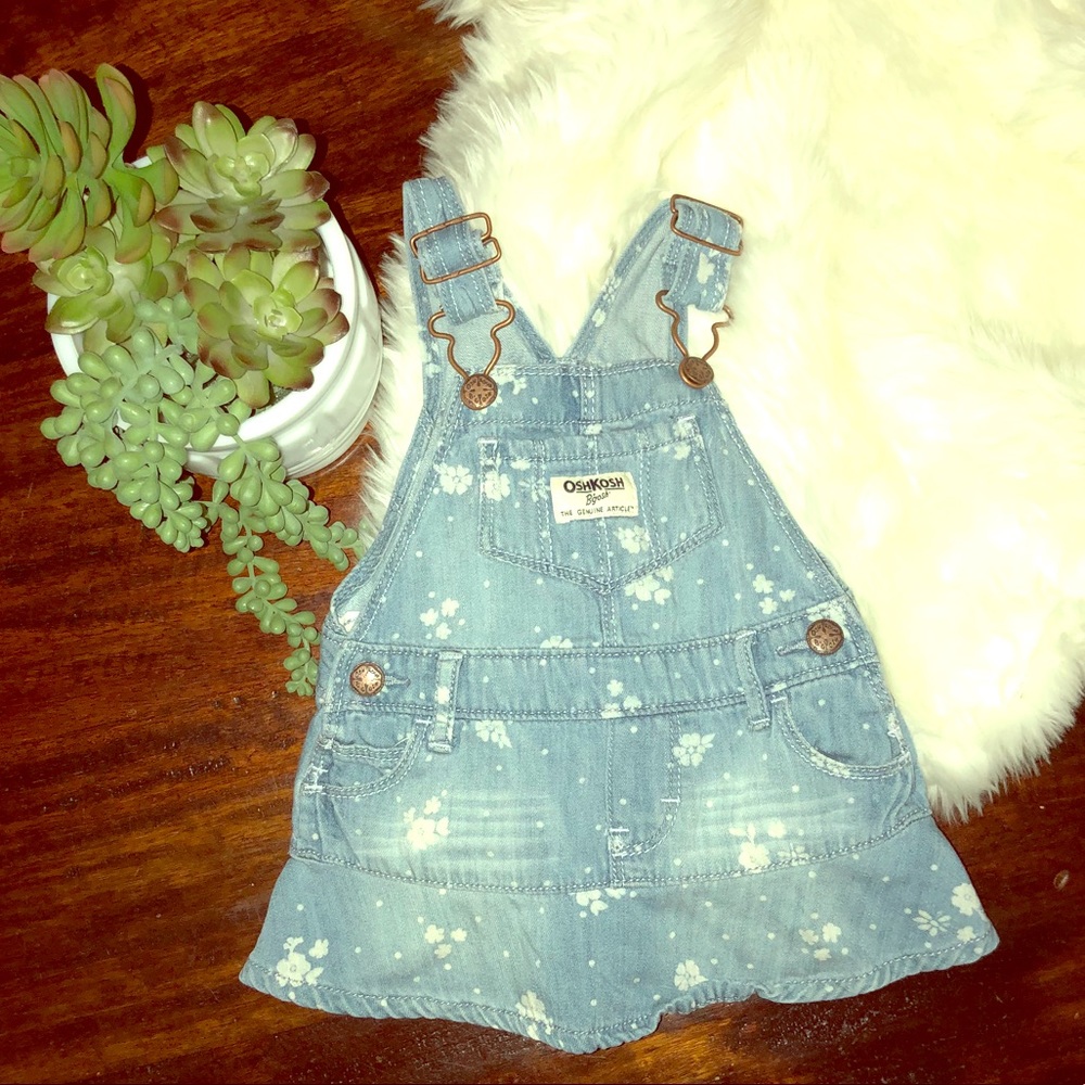 OshKosh B’gosh Overall Dress 6 mo.